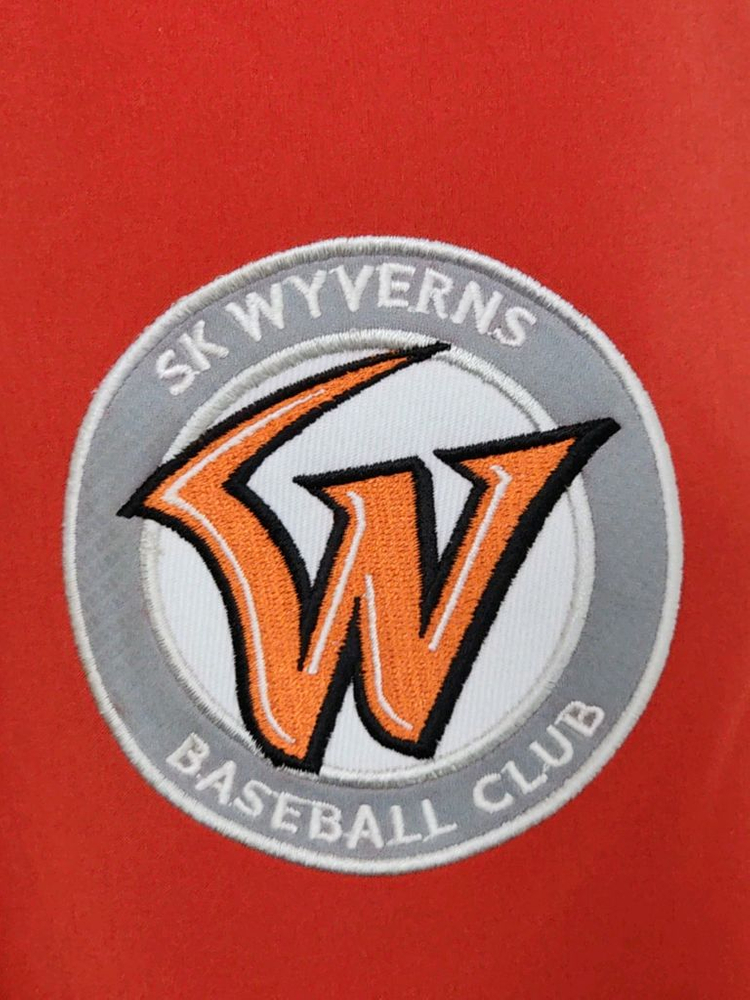 (L) SK 와이번스 야구점퍼 빨강 스타디움 자켓 이미지