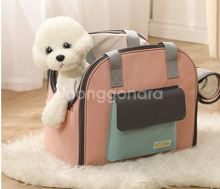 FB 반려견 강아지 고양이 반려동물 이동가방 (카키색--0