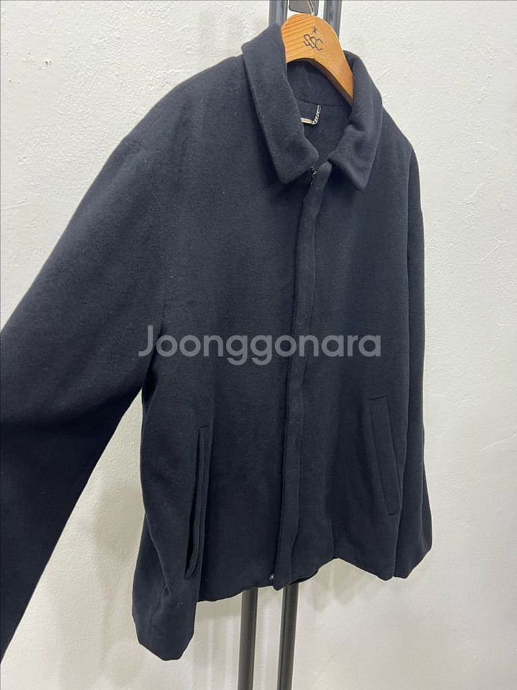 정품) 타임옴므 한섬 블랙 자켓 100--1