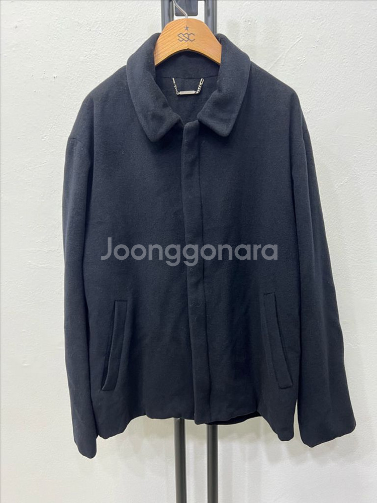 정품) 타임옴므 한섬 블랙 자켓 100--0