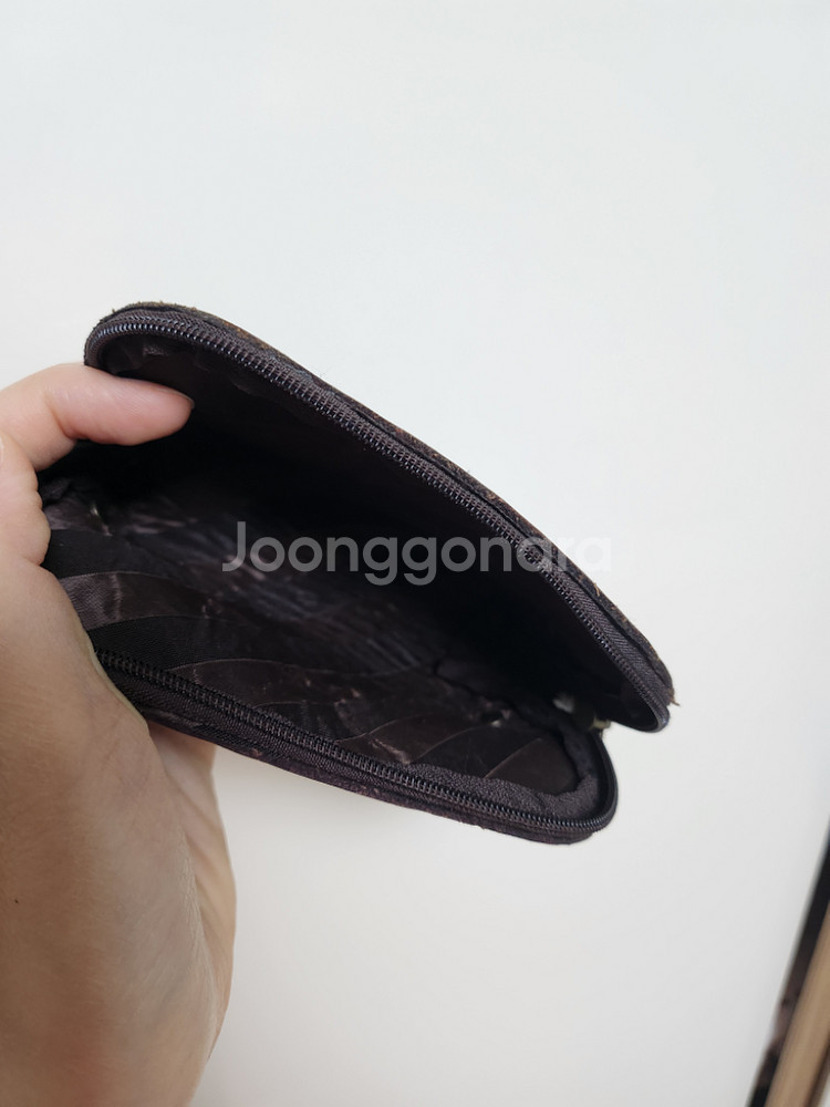 가죽 동전지갑 도장보관 등--2