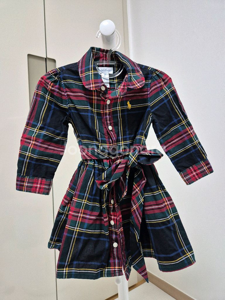 폴로 원피스 +롬퍼 9m 아기원피스--0