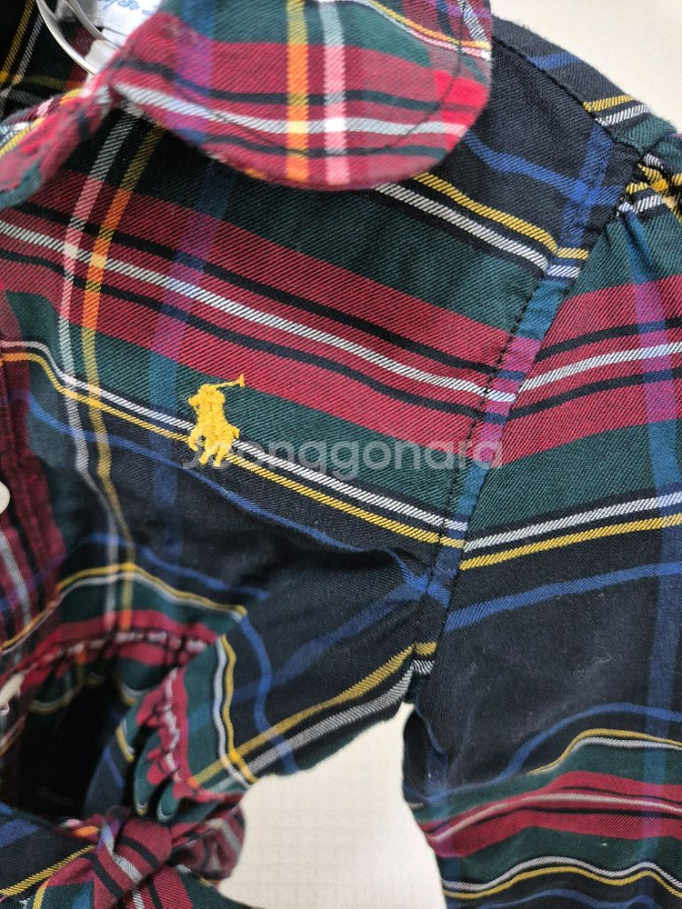 폴로 원피스 +롬퍼 9m 아기원피스--2