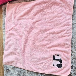 핑크 판다 타월