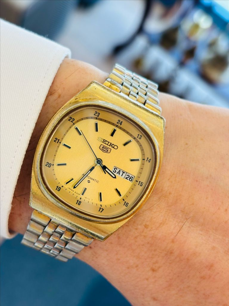 세이코5 Seiko 빈티지 오토매틱시계 #4--5