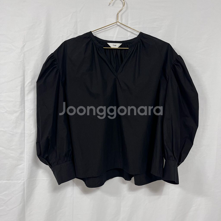 11AM 코튼 블라우스--0