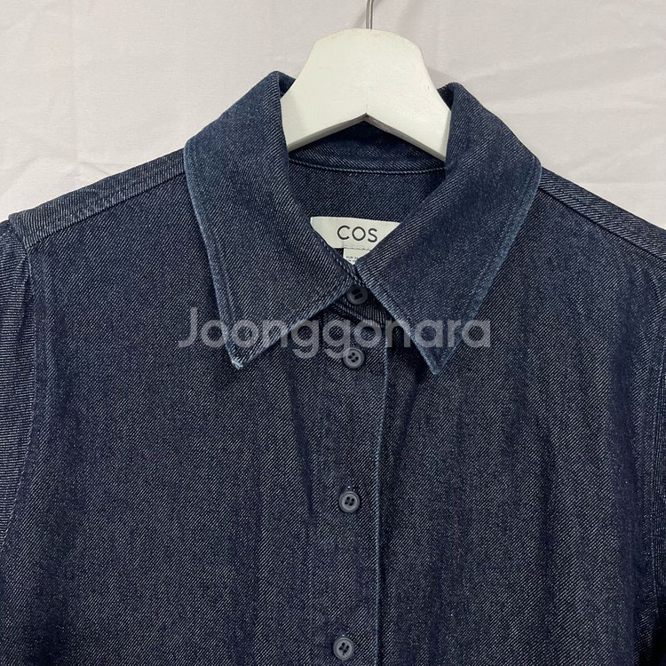 코스(COS) 데님 셔츠 원피스--3