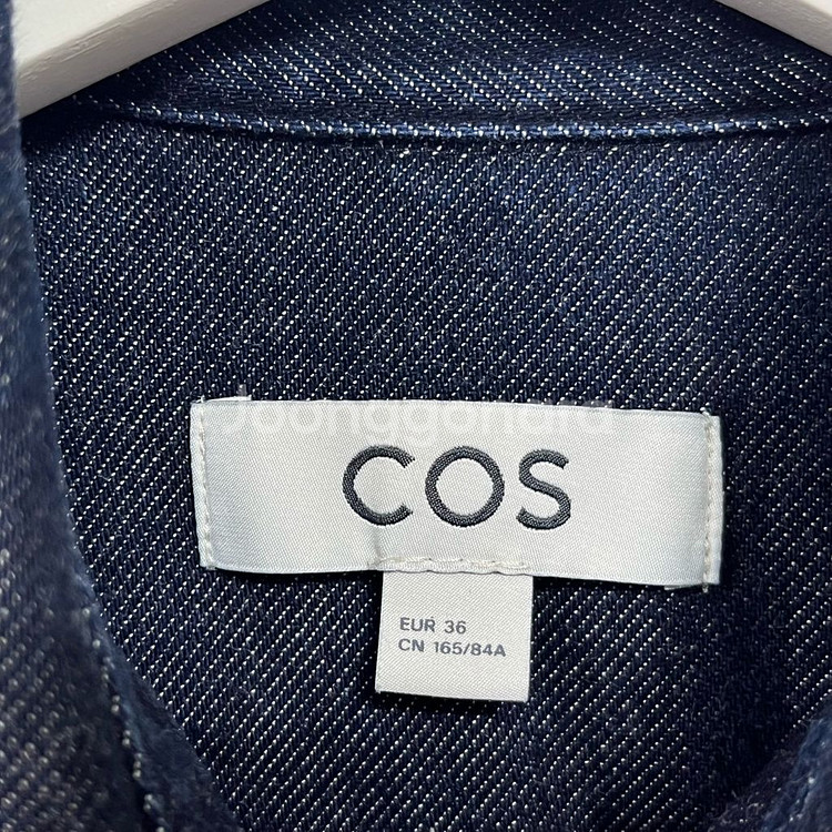 코스(COS) 데님 셔츠 원피스--4