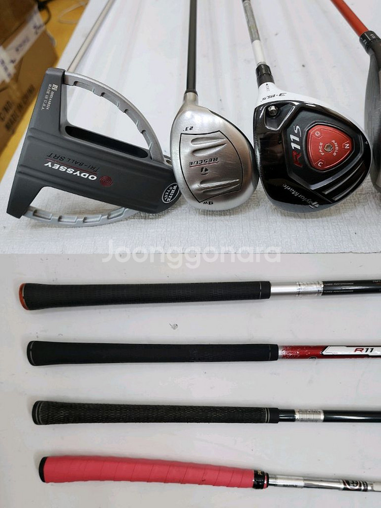 테일러메이드 버너 경량스틸 아이언 남성용 중고골프채2--8