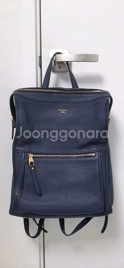 빈폴 여성 소가죽 백팩--0