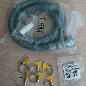 세탁기배수호수,클램프 미사용