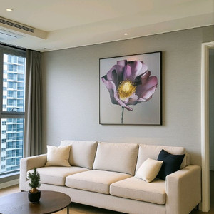 아름다운 모란꽃 진짜 유화 액자를 아주 싸게 판매합니다