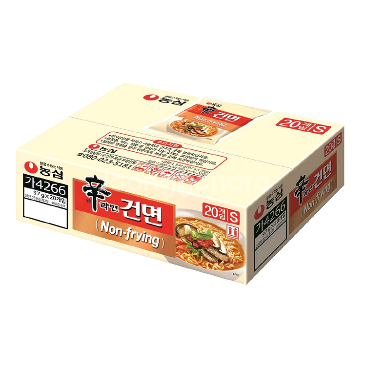 (가격내림) 농심 신라면건면 97g x 20개--0