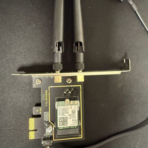 PCE-AX210B WiFi 6E 무선랜팝니다(데스크탑