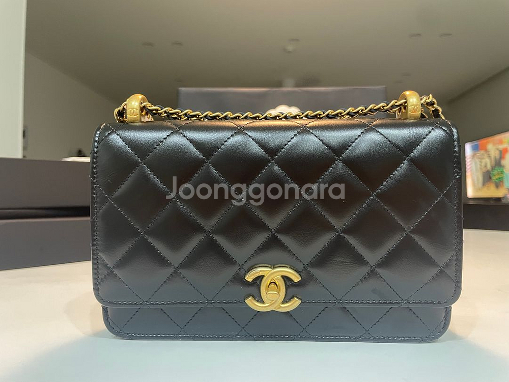 샤넬 체인woc백--2