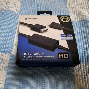 하이퍼킨 hdmi ps1/ps2 케이블 팝니다.
