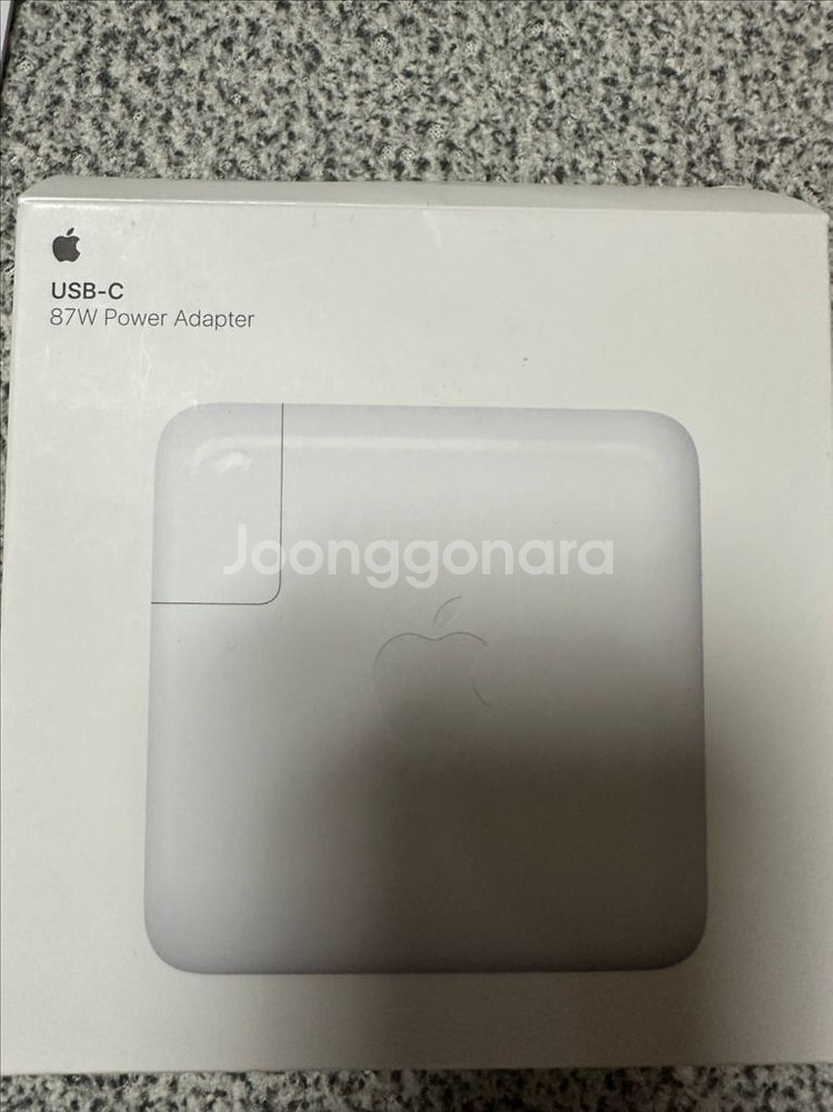 애플정품 어댑터 충전기 87W USB- C 판매합니다--0