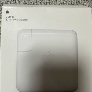 애플정품 어댑터 충전기 87W USB- C 판매합니다