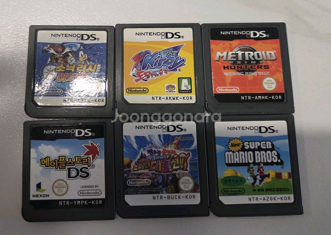 닌텐도ds 게임 팝니다 알팩--0