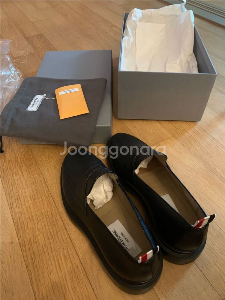 톰브라운 블랙 페니 로퍼 265mm (새상품)--0