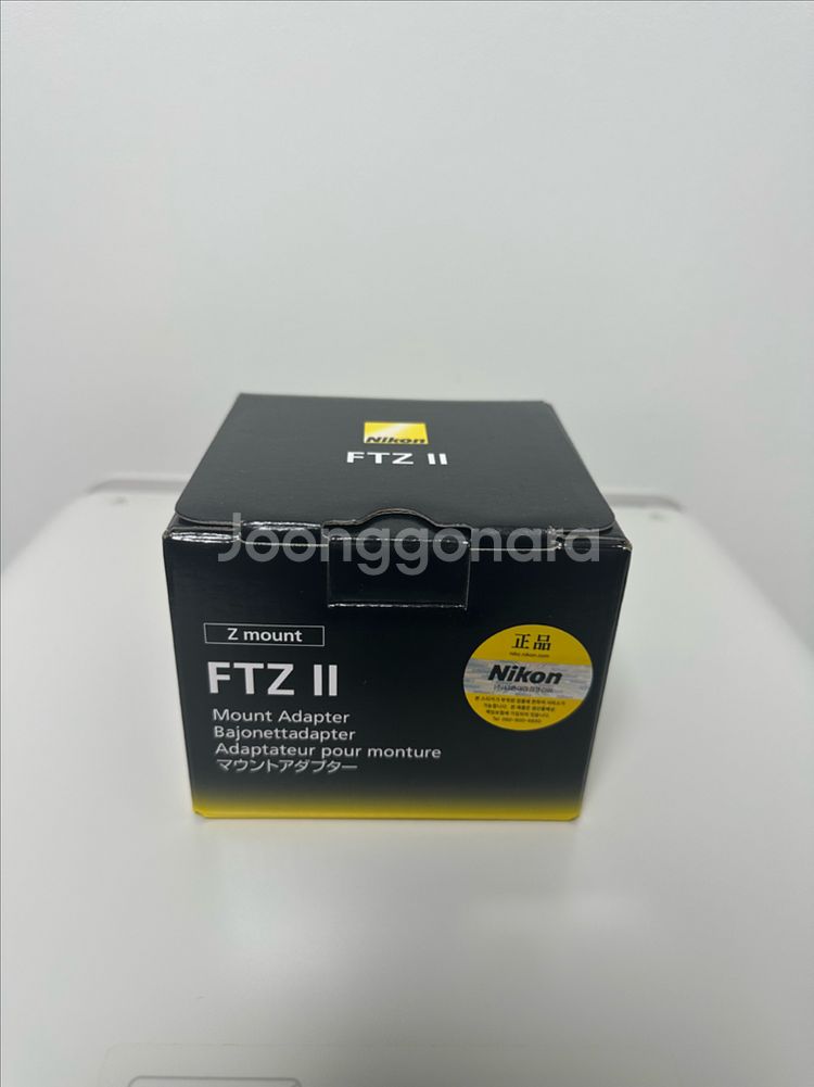 니콘 FTZ II 마운트 어댑터 (새것)--0