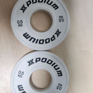 엑스포디움 저중량 원판 0.5kg 한쌍