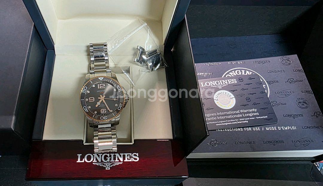 론진 하콘 39mm 오토매틱--0