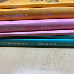 2026 정승제 개때잡 혼때잡