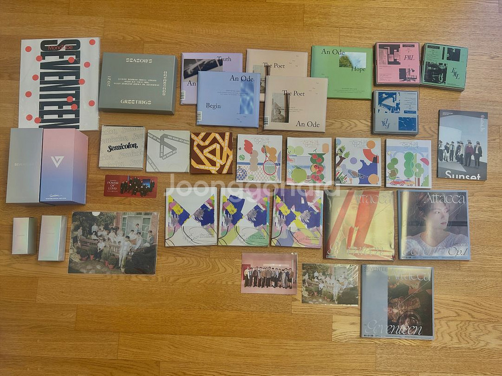 세븐틴 앨범, 포카, 응원봉, 기타 굿즈 일괄판매--0