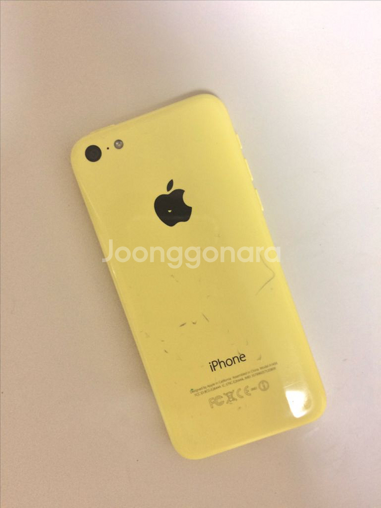 아이폰5c 옐로우 32gb--1