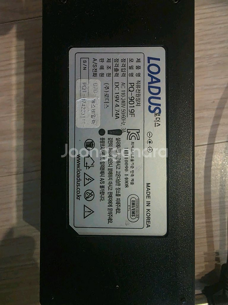 노트북 19VDC 4.74A 전원 어댑터--0