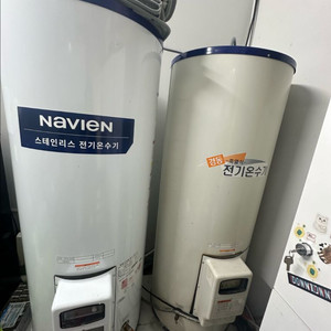 나비엔 전기온수기 400L 2개