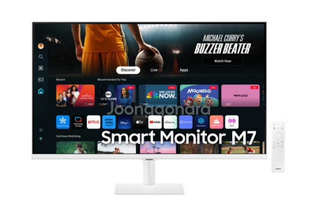 미개봉 삼성 스마트모니터 M7 S32DM702 블랙--0