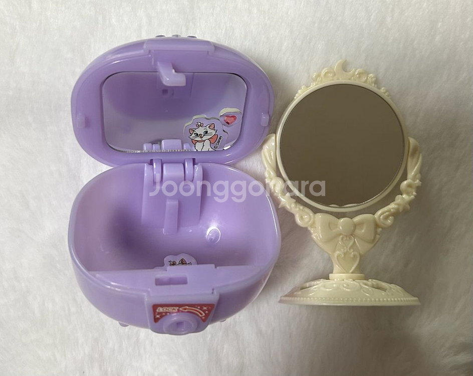 디즈니 아리스토켓 보석함,반지,세일러문 스탠드미러 가챠--1