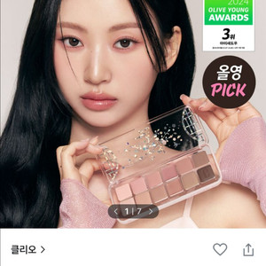 클리오 프로 아이 팔레트 에어+댕기 곱창끈 21 모감주