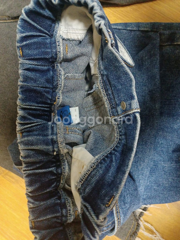 BEJ키즈청반바지--1