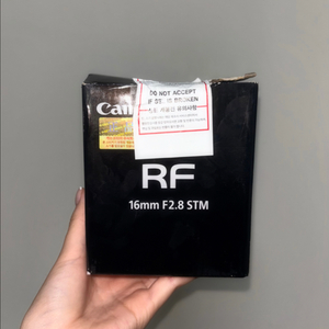 캐논 16mm F2.8 STM 카메라 렌즈