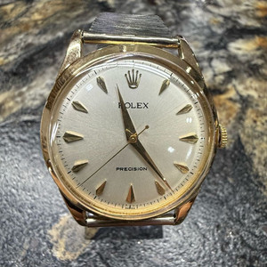롤렉스 수동 18k 드레스워치 프리시전