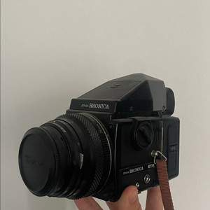 젠자 브로니카 ETRSI + 75mm 중형 필름카메라