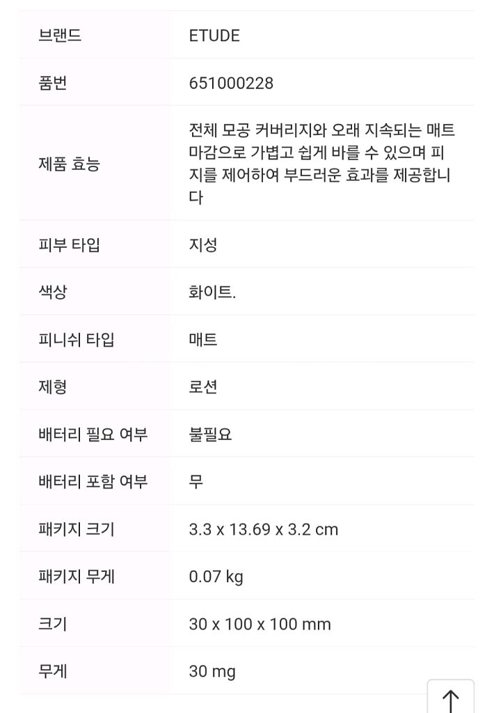 에뛰드 피지쏙 포어 프라이머 30g 모공 요철 커버--4