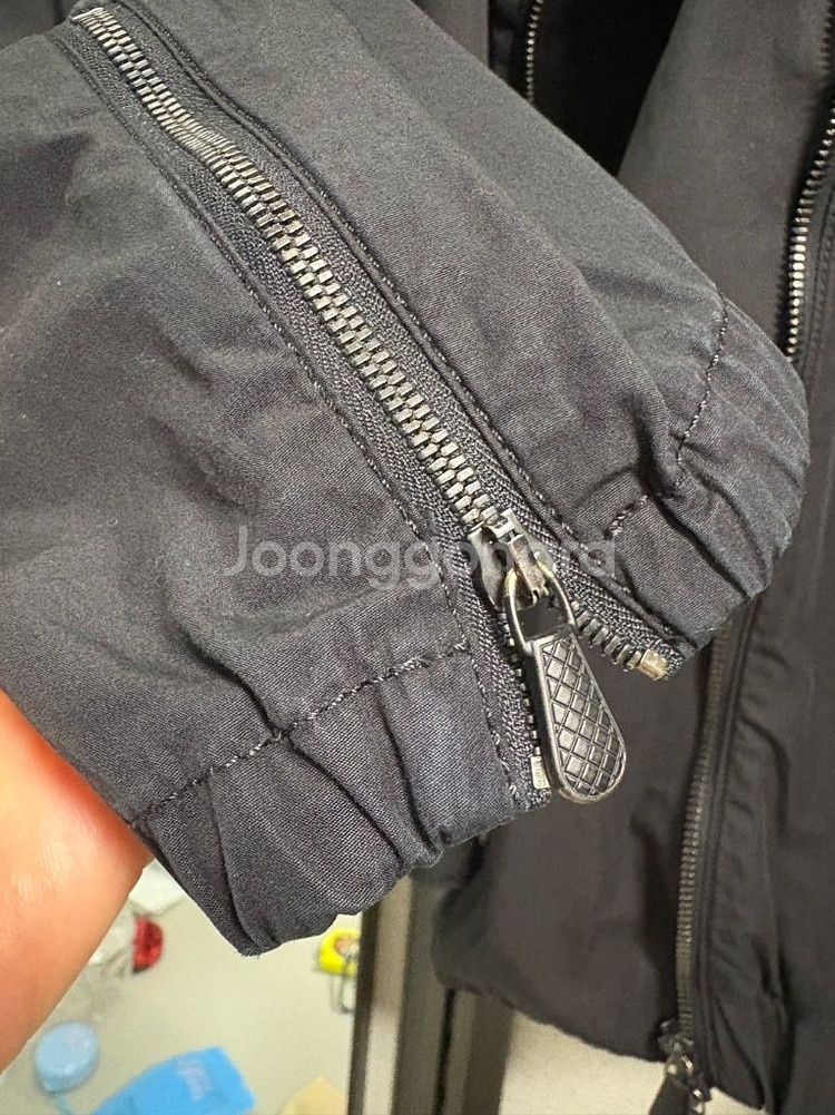 정품)보테가베네타 블루종자켓--2