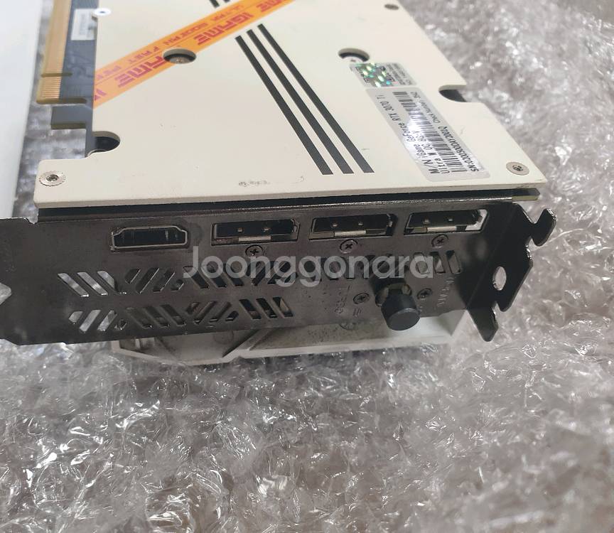 컬러풀 rtx3070ti 화이트 그래픽카드 팝니다--2