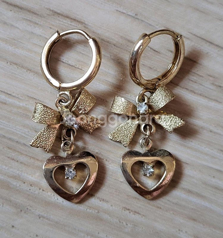 14k도금 귀걸이 목걸이 팬던트 브로치 반지 시계 복--9