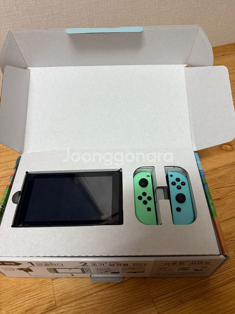 닌텐도 스위치 동물의숲 에디션 풀구성 판매합니다--1