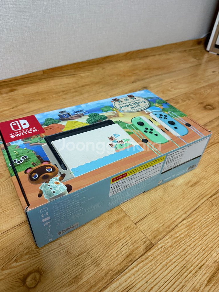 닌텐도 스위치 동물의숲 에디션 풀구성 판매합니다--5