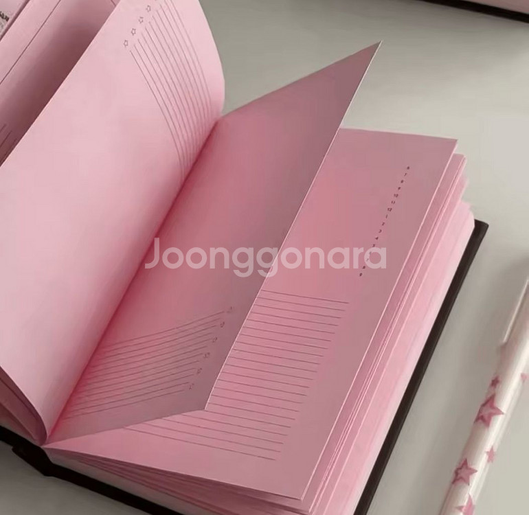 딸기 초코 다이어리 일본 감성 y2k 빈티지 다꾸 노트--1