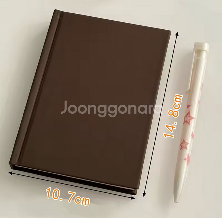 딸기 초코 다이어리 일본 감성 y2k 빈티지 다꾸 노트--3