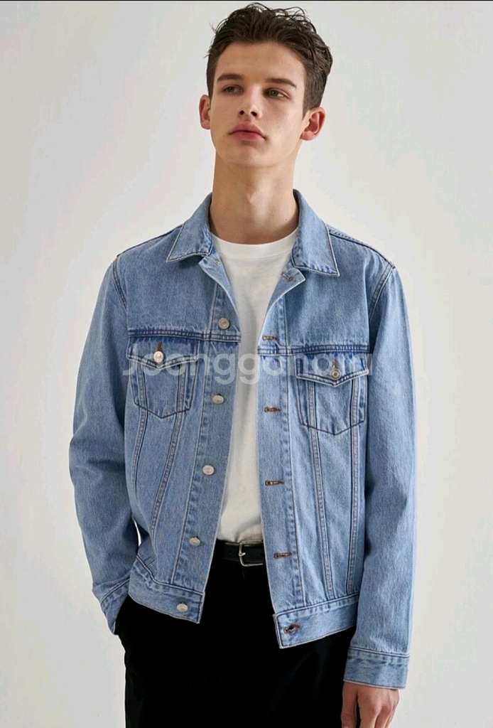 스탭온리 데님 자켓--1