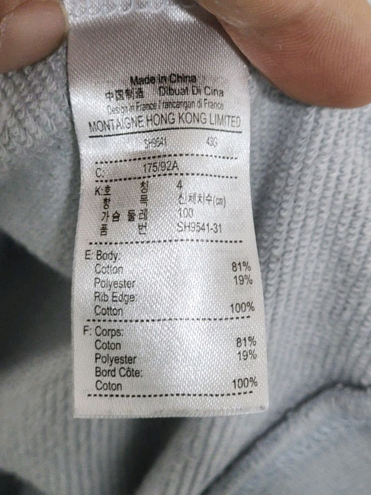 (L) 라코스테 맨투맨 로고 스웨트 티셔츠 캐주얼--4