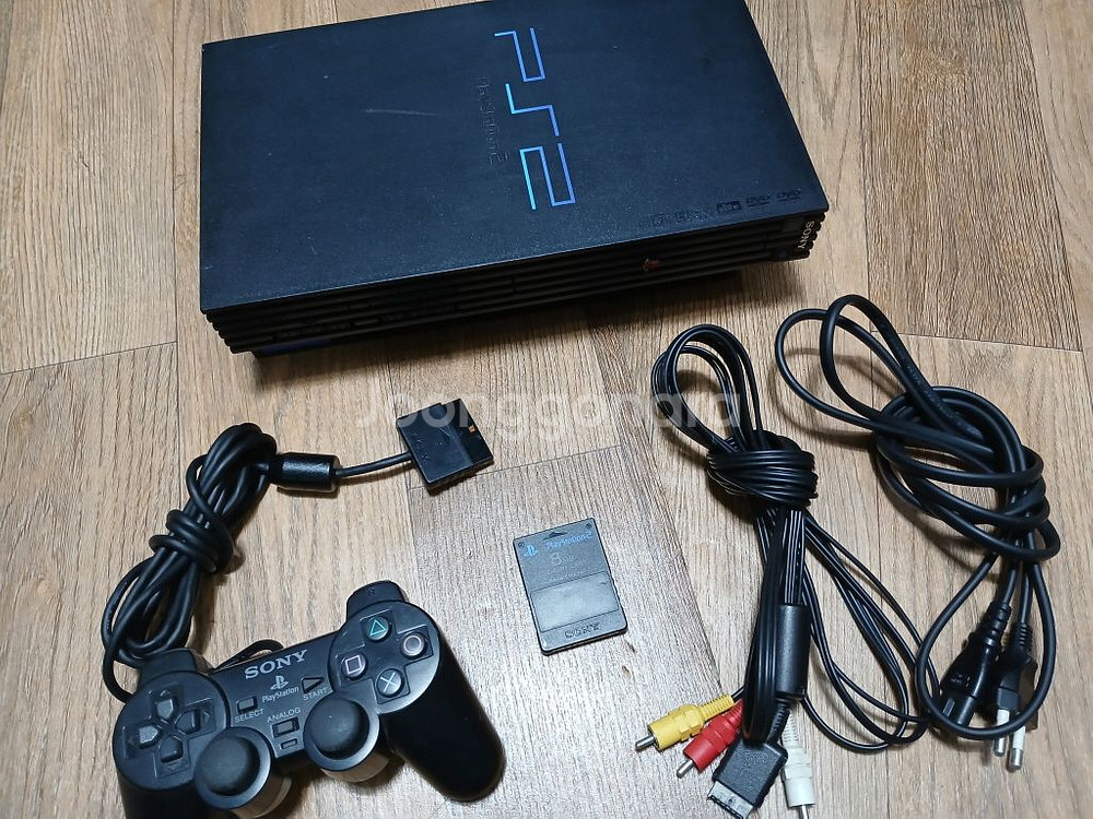 SONY PS2 SCPH-30005 R 게임기셋트--5
